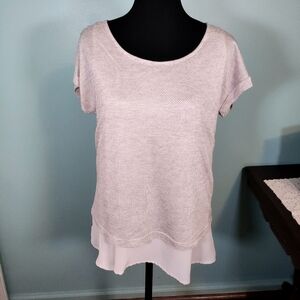 Olivia Moon Tan w/Black Flecks over Tan "Cami" Small